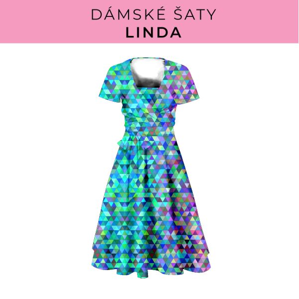 DÁMSKÝ střih - šaty Linda