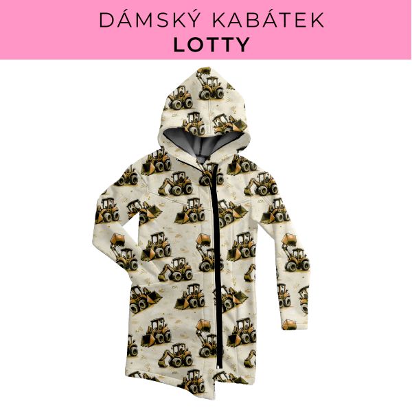 DÁMSKÝ střih - Kabátek Lotty