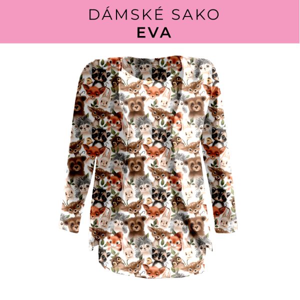 DÁMSKÝ střih - sako Eva