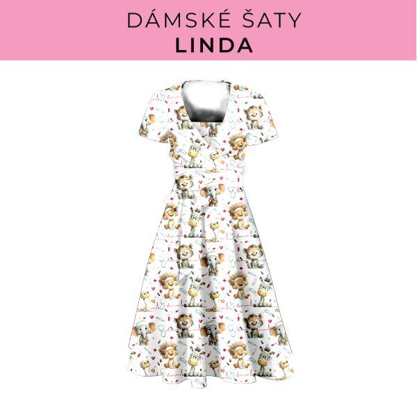 DÁMSKÝ střih - šaty Linda
