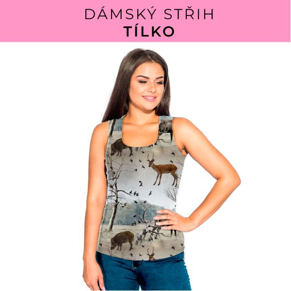 DÁMSKÝ střih - Tílko a kalhoty 