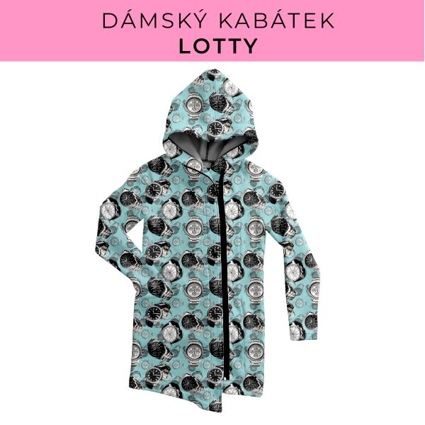 DÁMSKÝ střih - Kabátek Lotty
