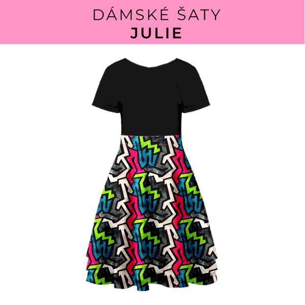 DÁMSKÝ střih - šaty julie