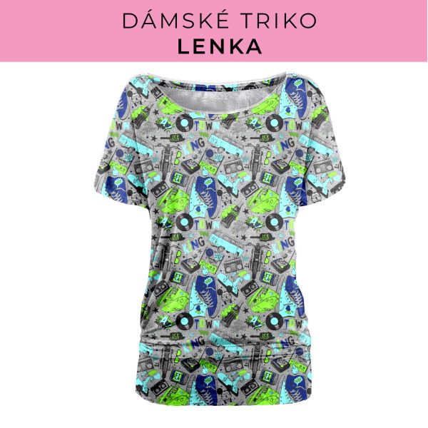 DÁMSKÝ střih - Triko Lenka