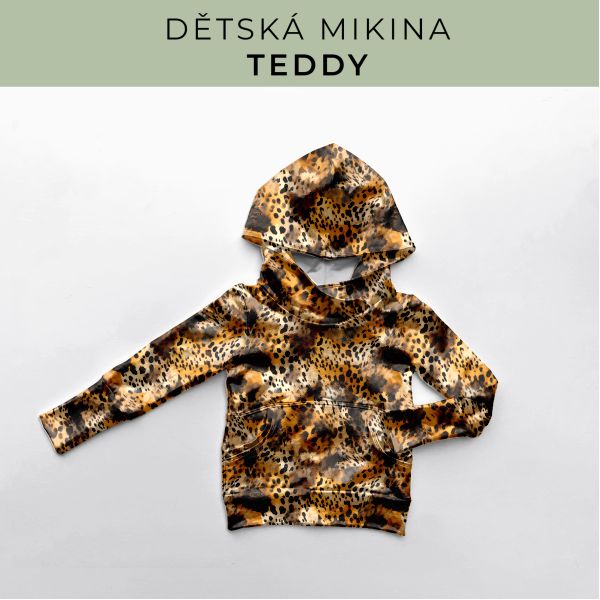 DĚTSKÝ střih - Mikina Teddy