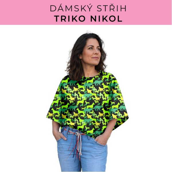 Dámský střih -  triko Nikol