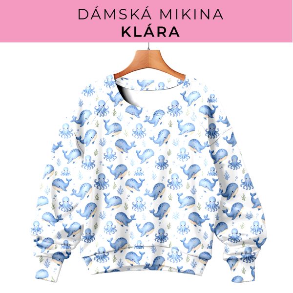 DÁMSKÝ střih - mikina Klára