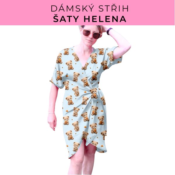 Dámský střih na šaty  Helena