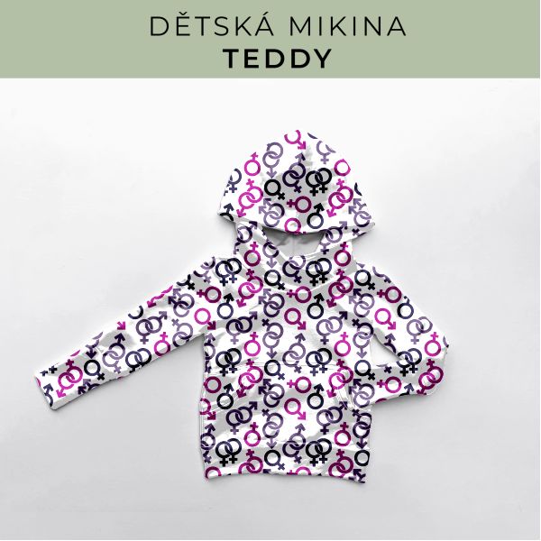 DĚTSKÝ střih - Mikina Teddy