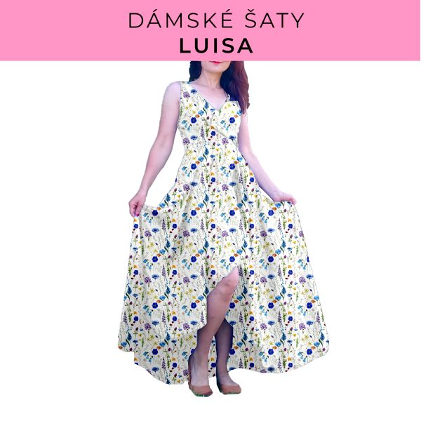 DÁMSKÝ střih - šaty Luisa