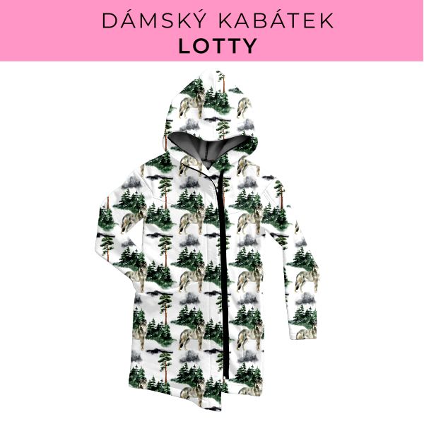 DÁMSKÝ střih - Kabátek Lotty