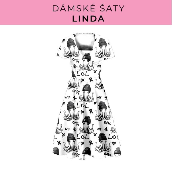 DÁMSKÝ střih - šaty Linda