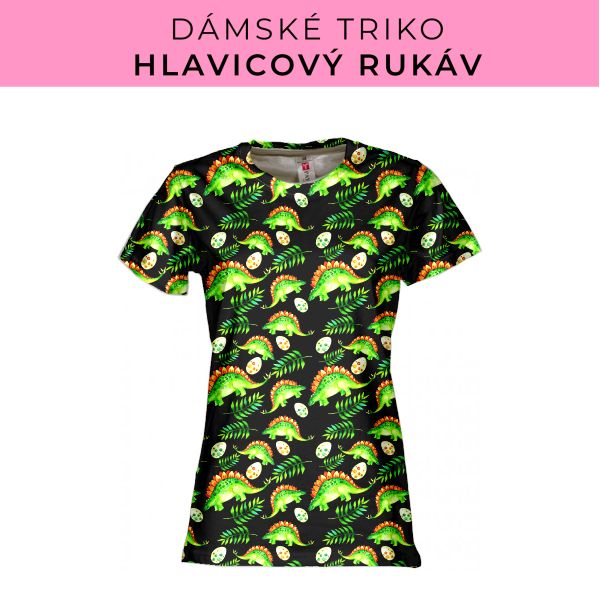 DÁMSKÝ střih - triko základní
