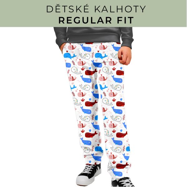 DĚTSKÝ STŘIH - Kalhoty Regular fit