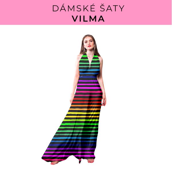 DÁMSKÝ střih - šaty Vilma