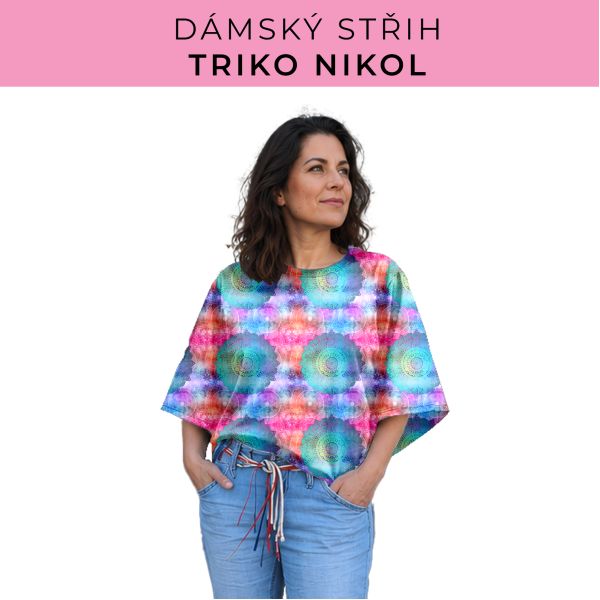 Dámský střih -  triko Nikol