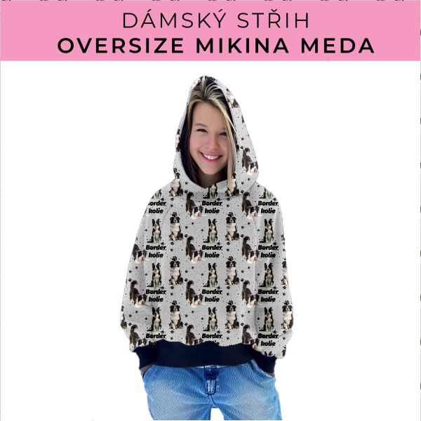Dámský střih - mikina Meda