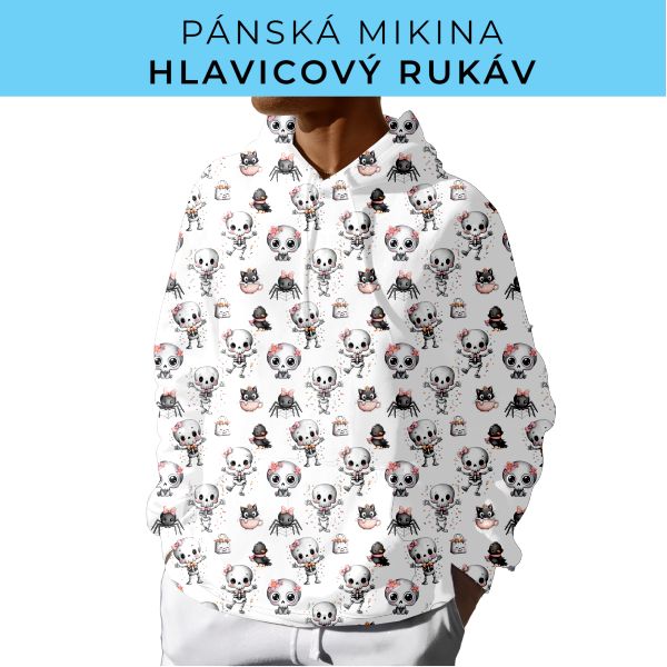 PÁNSKÝ střih - mikina s kapucí