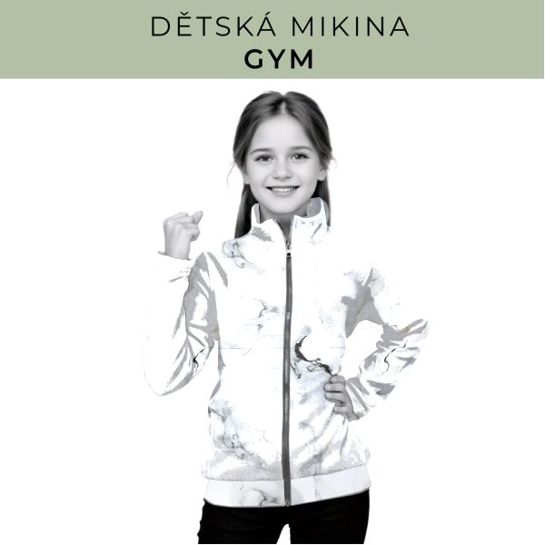 Dětská střih - mikina GYM