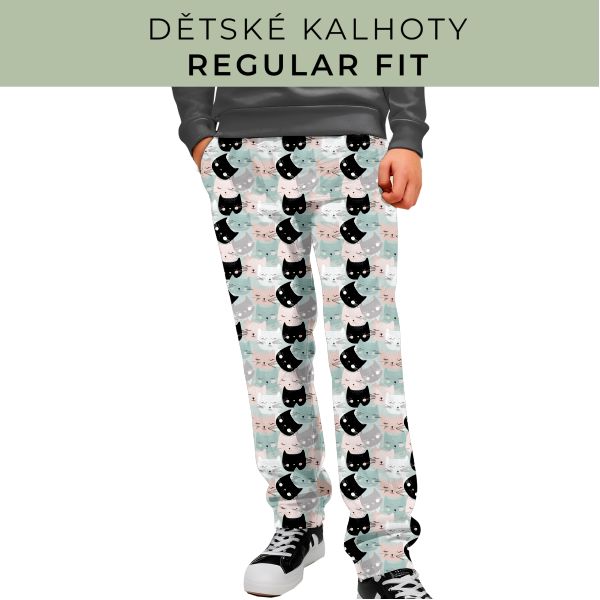 DĚTSKÝ STŘIH - Kalhoty Regular fit