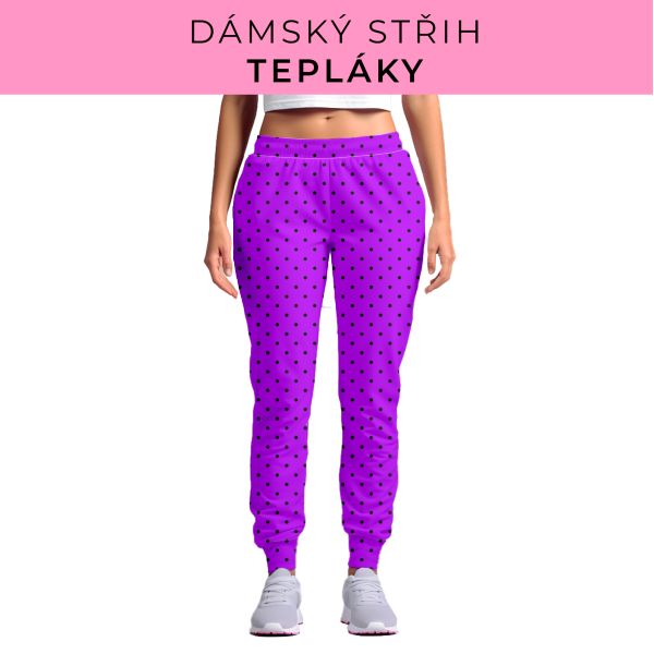 DÁMSKÝ střih - tepláky