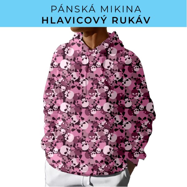 PÁNSKÝ střih - mikina s kapucí