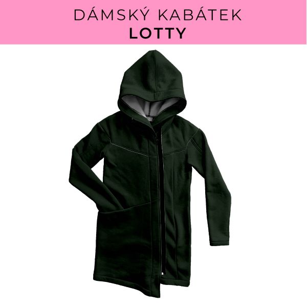 DÁMSKÝ střih - Kabátek Lotty