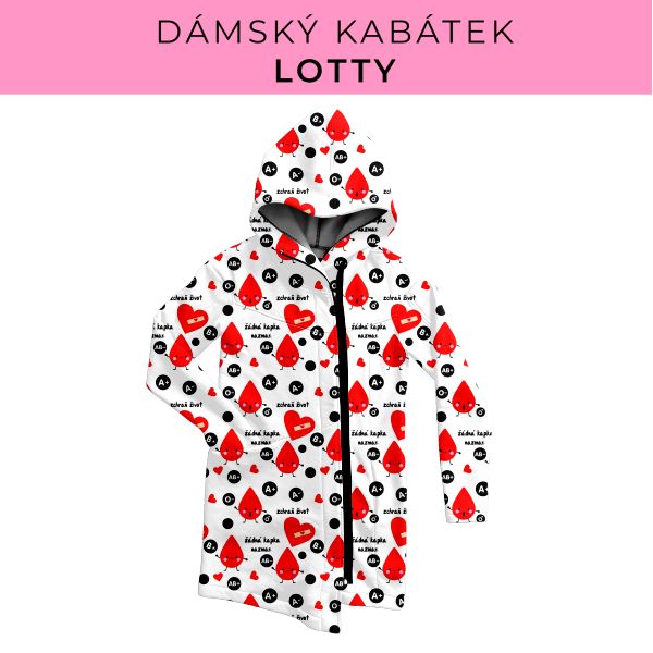 DÁMSKÝ střih - Kabátek Lotty