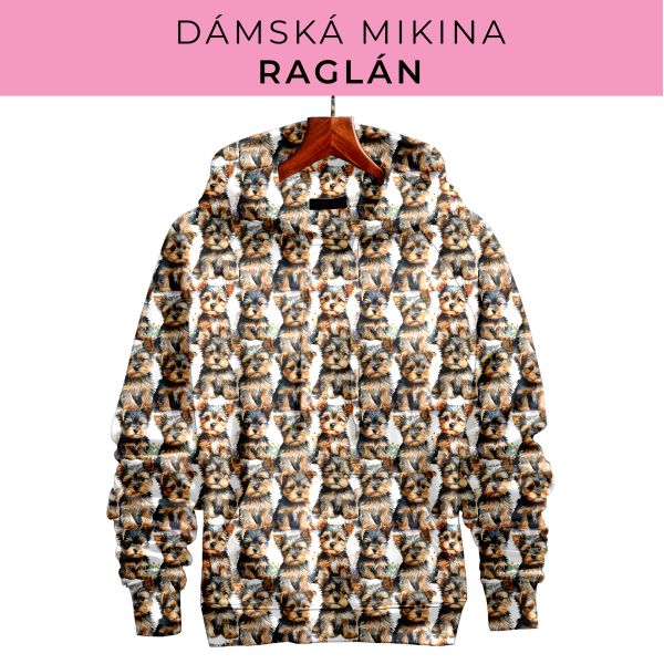 DÁMSKÝ střih - mikina raglán