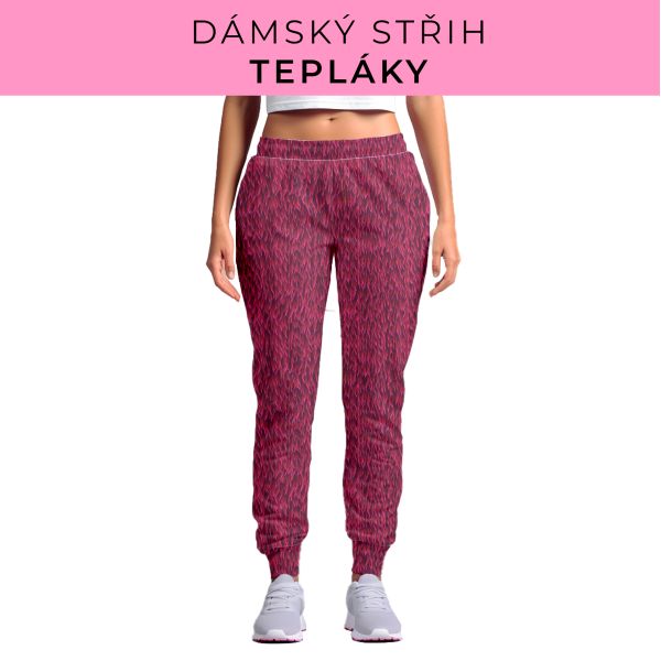 DÁMSKÝ střih - tepláky