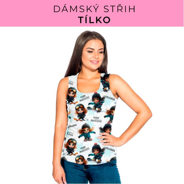 DÁMSKÝ střih - Tílko a kalhoty 