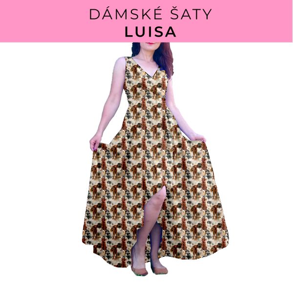 DÁMSKÝ střih - šaty Luisa