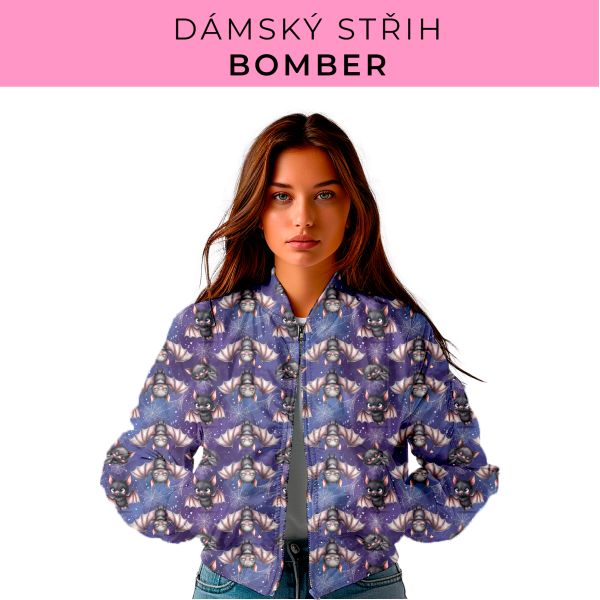 DÁMSKÝ střih - Bomber