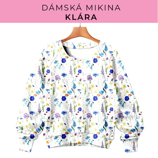 DÁMSKÝ střih - mikina Klára