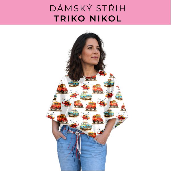 Dámský střih -  triko Nikol