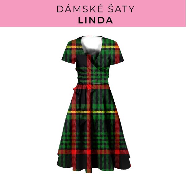 DÁMSKÝ střih - šaty Linda