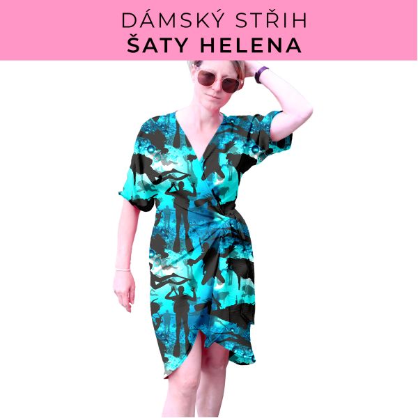 Dámský střih na šaty  Helena