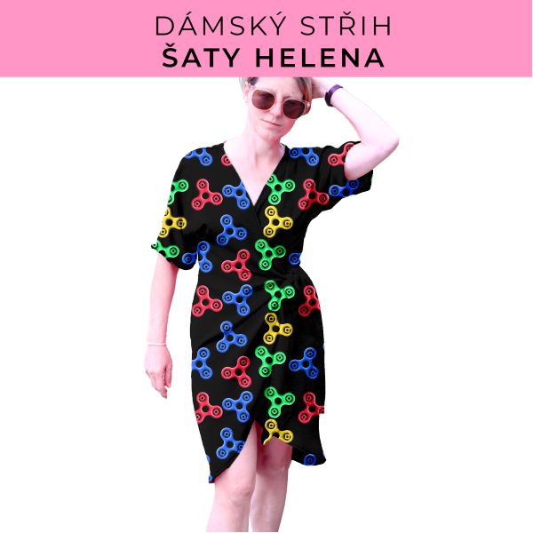 Dámský střih na šaty  Helena