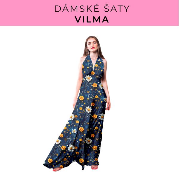DÁMSKÝ střih - šaty Vilma