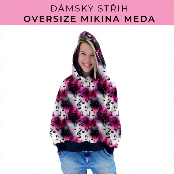 Dámský střih - mikina Meda