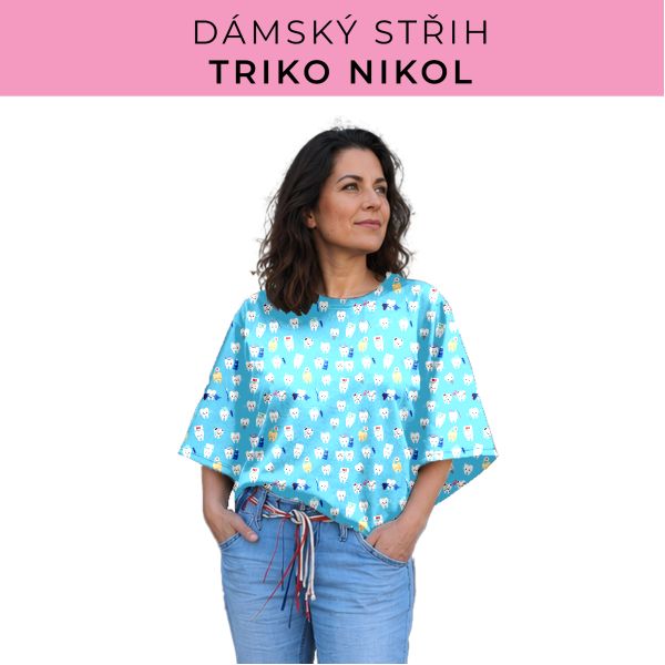 Dámský střih -  triko Nikol