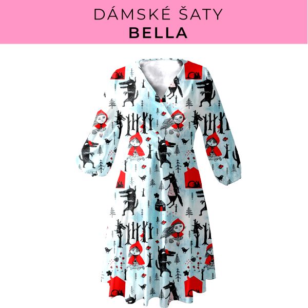 DÁMSKÝ střih - šaty Bella