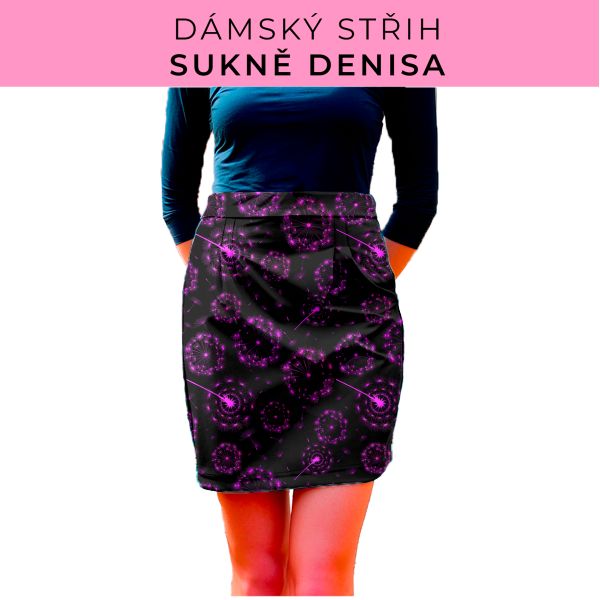 Dámský střih - Dámská sukně Denisa