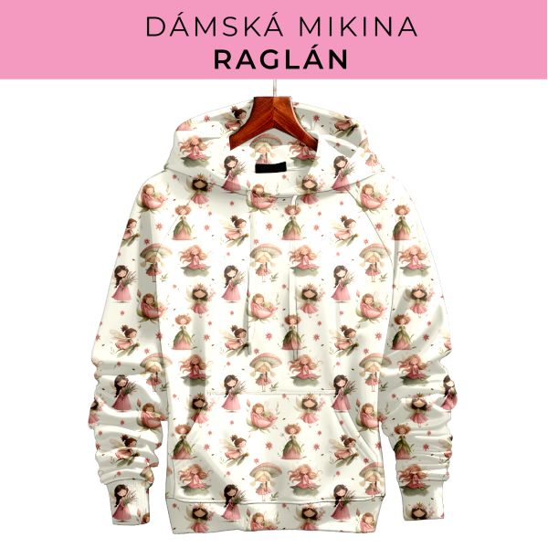 DÁMSKÝ střih - mikina raglán