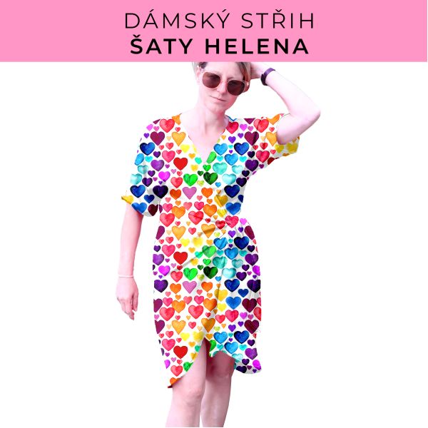 Dámský střih na šaty  Helena
