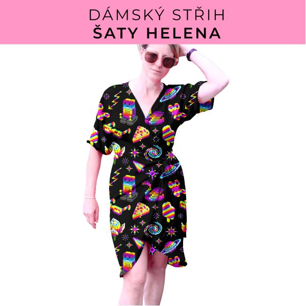 Dámský střih na šaty  Helena