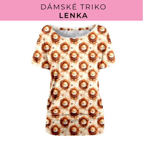 DÁMSKÝ střih - Triko Lenka