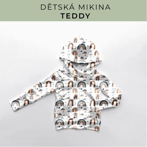 DĚTSKÝ střih - Mikina Teddy