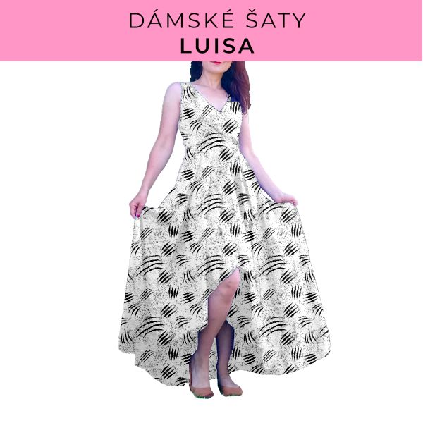 DÁMSKÝ střih - šaty Luisa