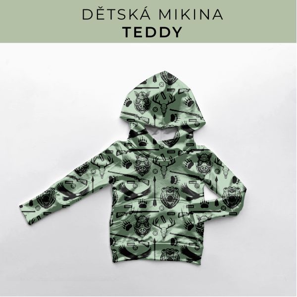 DĚTSKÝ střih - Mikina Teddy